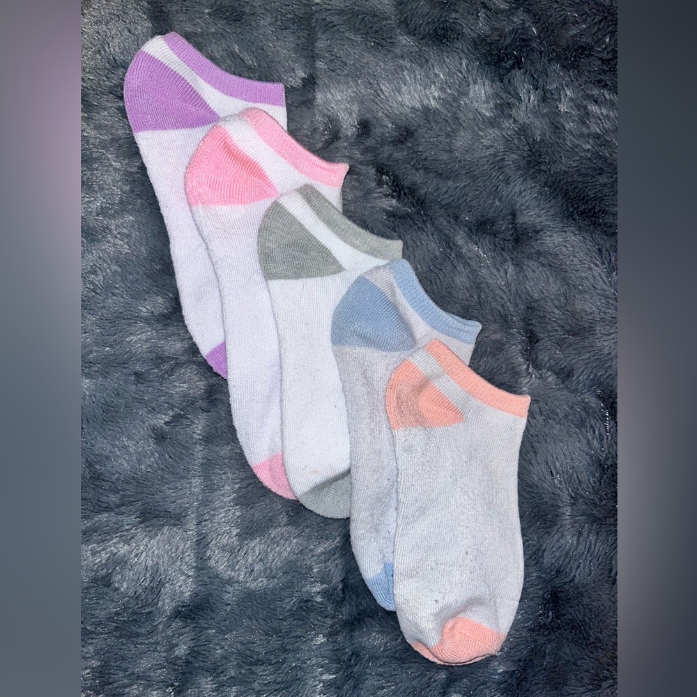 Colorful Ankle Socks Set - Picture 2 of 2